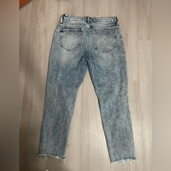 kancan high-waisted acid-washed denim jeans womans size 5/32 - Picture 3 of 5